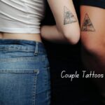 Couple showing matching tattoos from EL Sam tattoo artist in Dubai